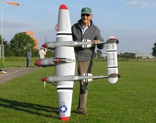 P38 lightning giant - p38, 74"