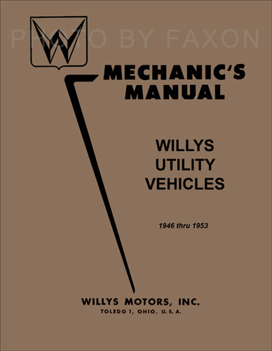Willys jeep repair shop - jeep,