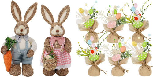 Easter mini table - easter, trees