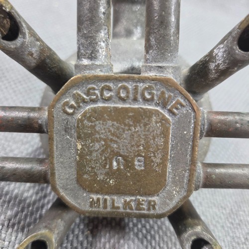 Antique gascoigne milker brass - gascoigne,
