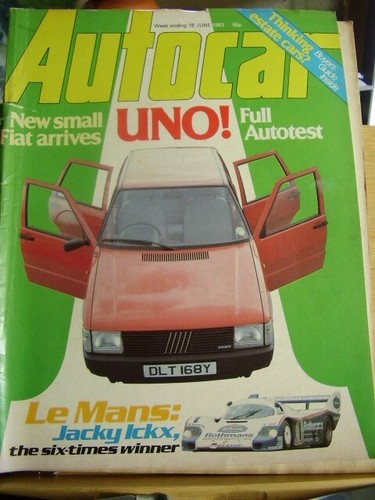 Autocar car mag june 1983 - autocar,