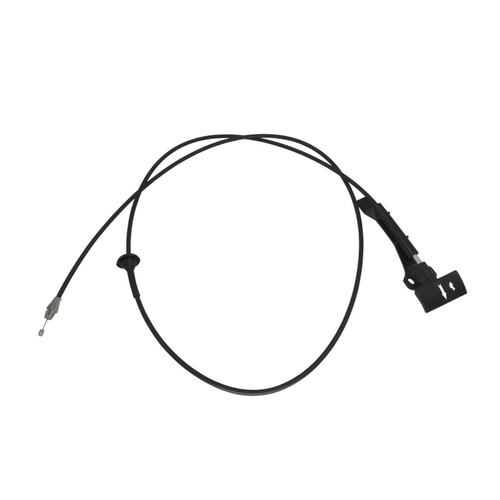 Hood release cable with - cable, handle