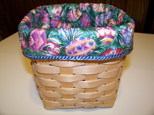 Easter tall tissue basket - easter,