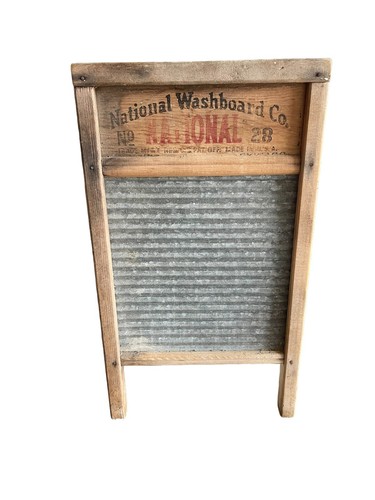 Vintage national washboard - vintage,