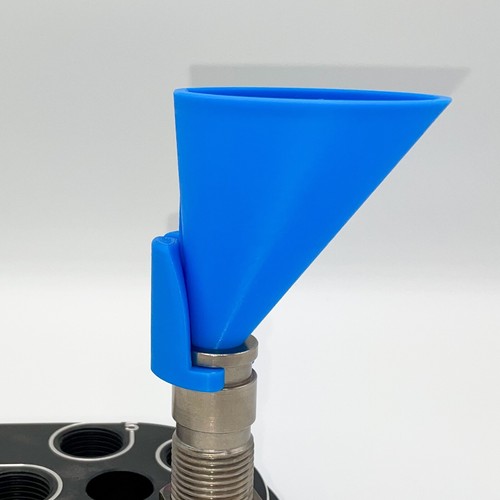 Manual charging powder - powder, funnel