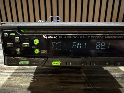 Pioneer premier deh - pioneer, single