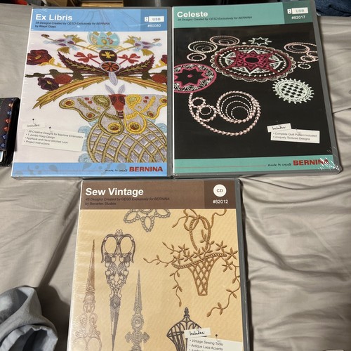 Bernina embroidery set usb - embroidery, on