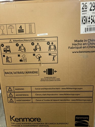 Kenmore ft top - kenmore, 4.4