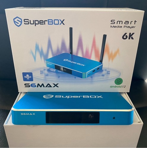 Superbox max android box - s6,