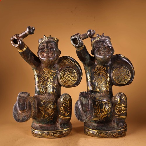China old bronze - china, gilt