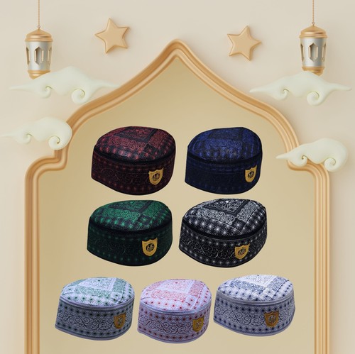 Muslim kufi prayer hat - prayer,