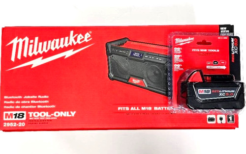 New milwaukee 2952 radio - new, 2952-20