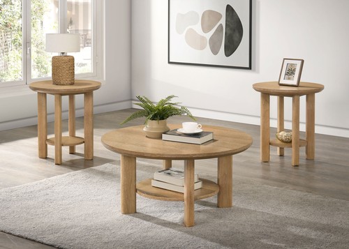 Coaster ottowa piece - 3-piece, round