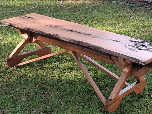 Handcrafted live edge coffee - edge,