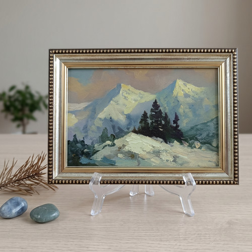 Winter mountain original - mountain,
