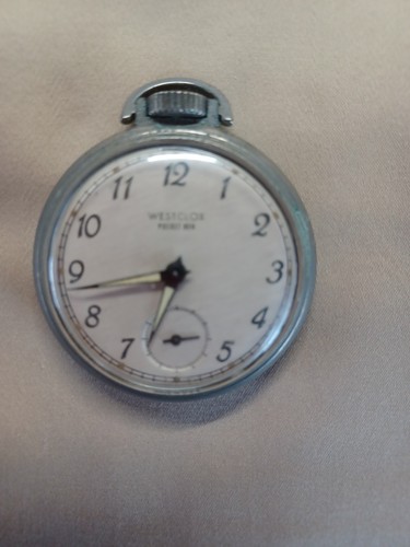 Vintage westclox pocket - westclox,