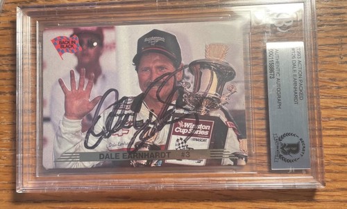 Dale earnhardt autograph - dale,