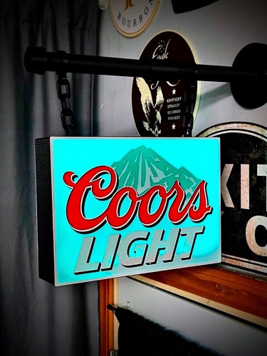 Coors light hanging - coors,