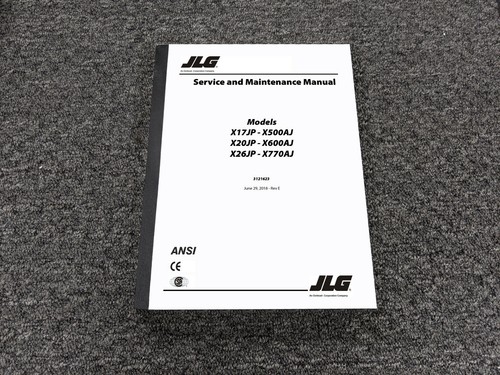 Jlg x17j x500aj compact - jlg, x17j-x500aj