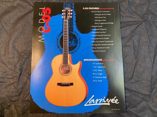 Larrivee acoustic guitar - larrivee,