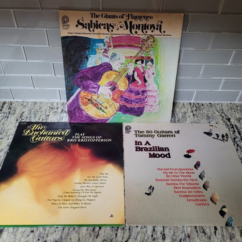 Vinyl lot guitars - vinyl, of