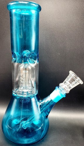 Light blue tobacco hookah - 8",