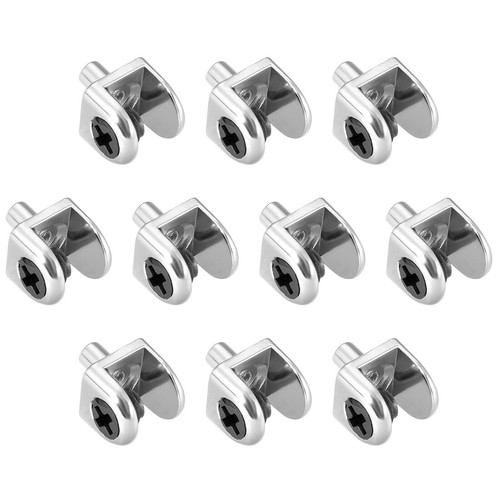 10pcs glass shelf brackets - 10pcs,