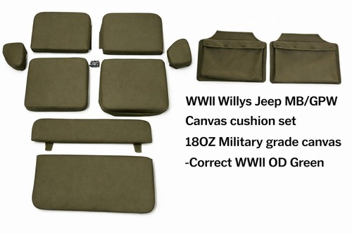 Complete seat cushion set - complete,