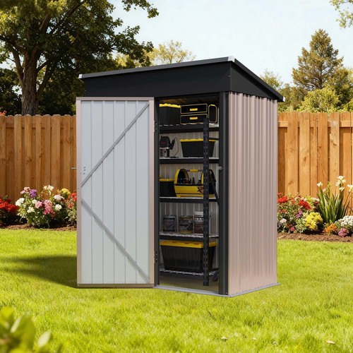 5x3 metal storage shed - 5x3, ft