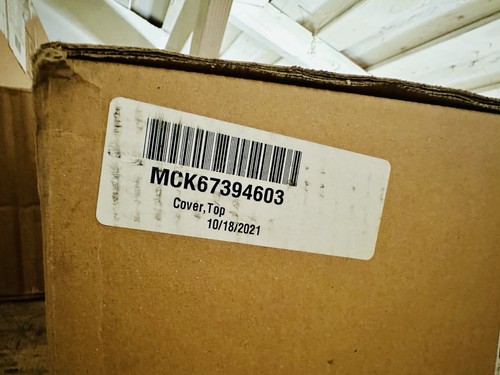 Washer top cover - lg,