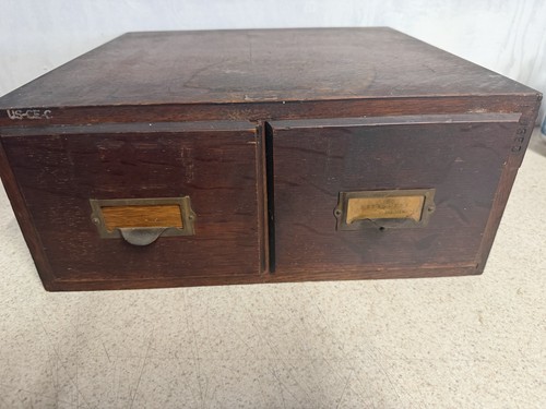 Antique drawer weis library - antique,