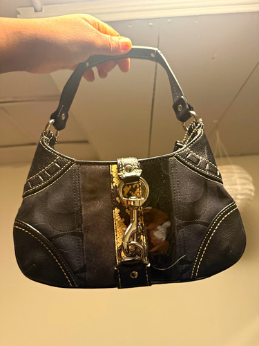 Coach signature small shoulder - signature,