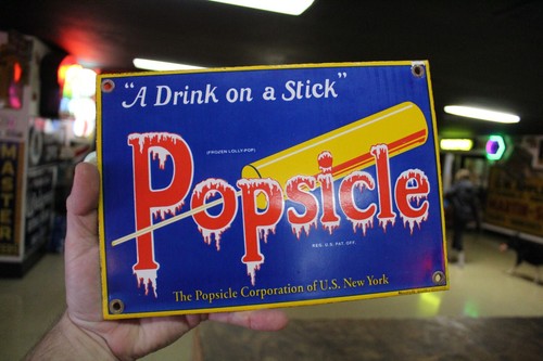 Rare popsicle drink stick - on, a