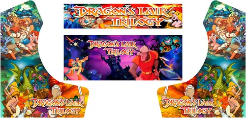 Dragon lair trilogy bartop - dragon's,