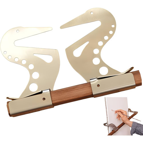 Adjustable easel hand rest - adjustable,