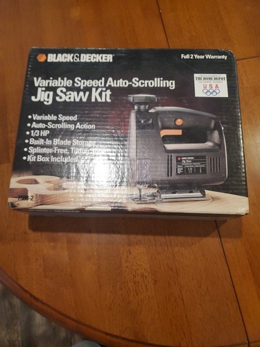 Black decker jig saw - saw,