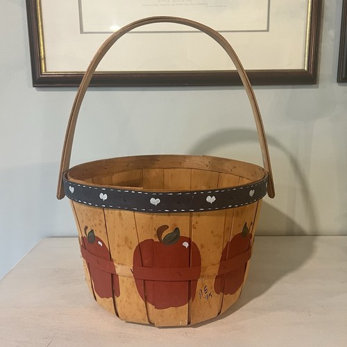 Vintage apple orchard bushel - orchard,