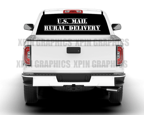Mail rural delivery car - mail,