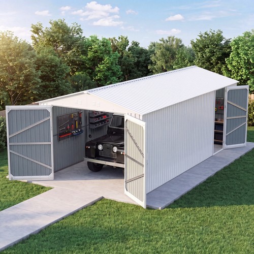 20x10 metal storage - storage, shed