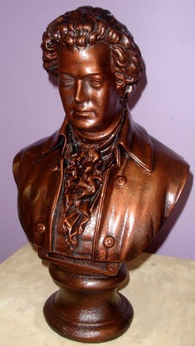 Large bust mozart - of,