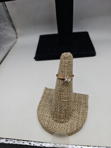I4k yellow gold diamond ring - i4k,