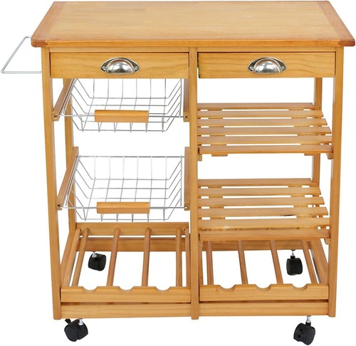 Rolling kitchen island - island, cart