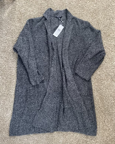 Eileen fisher gray knit solid - eileen,