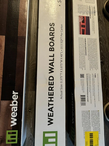 Weathered wall boards - wall,