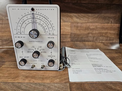 Heathkit 102 signal - heathkit, ig-102