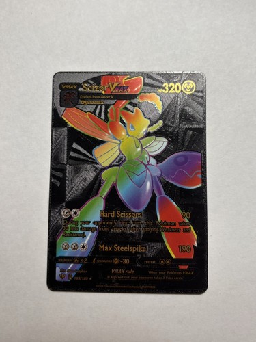 Black foil scizor vmax - foil,