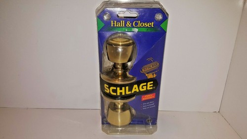 Schlage hall closet doorknob - closet,