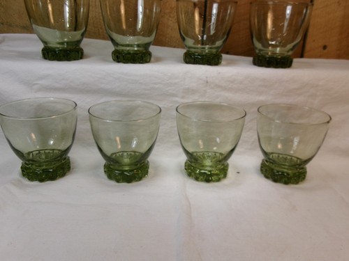 Vintage libbey avocado - avocado, green
