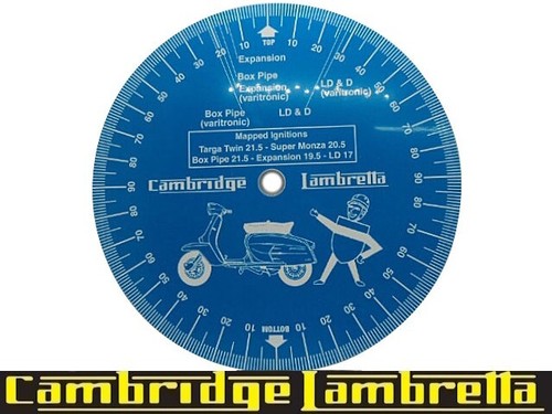 Lambretta timing disc - disc,