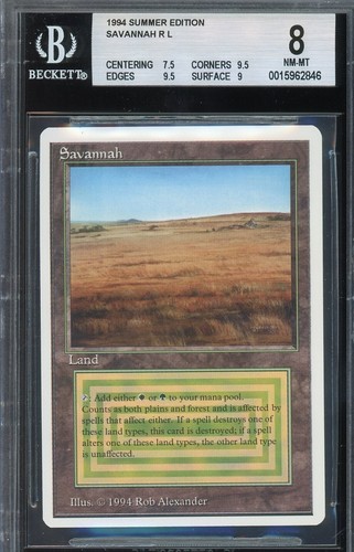 Mint bgs 8 summer - nm/mint+,